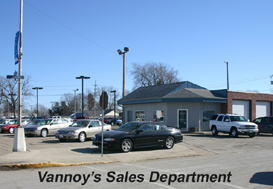 Vannoy Sales Department